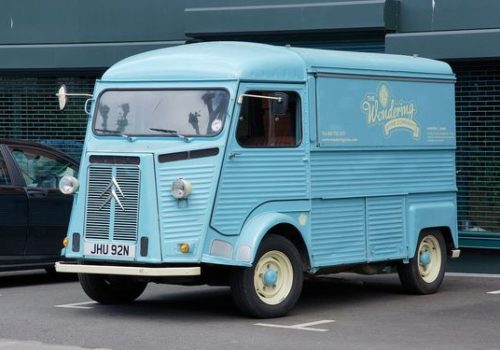 food truck électrique vintage