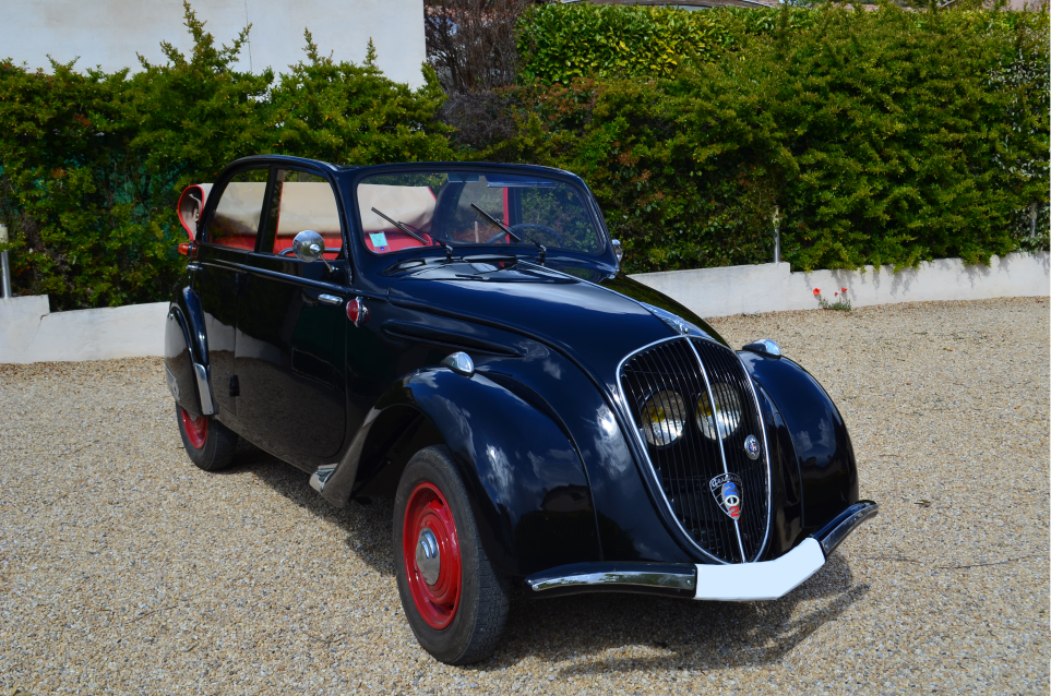 Peugeot 202 découvrable 1939
