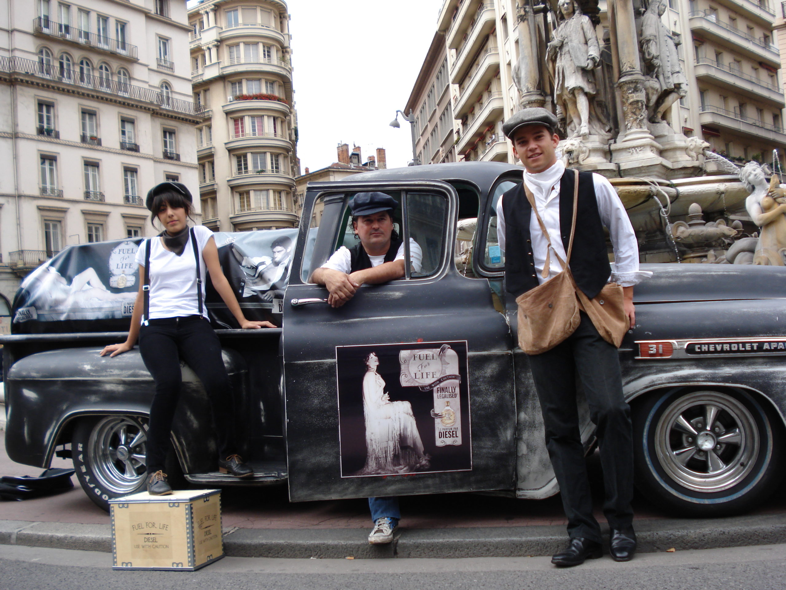 pick up place des jacobins pour lancement produit