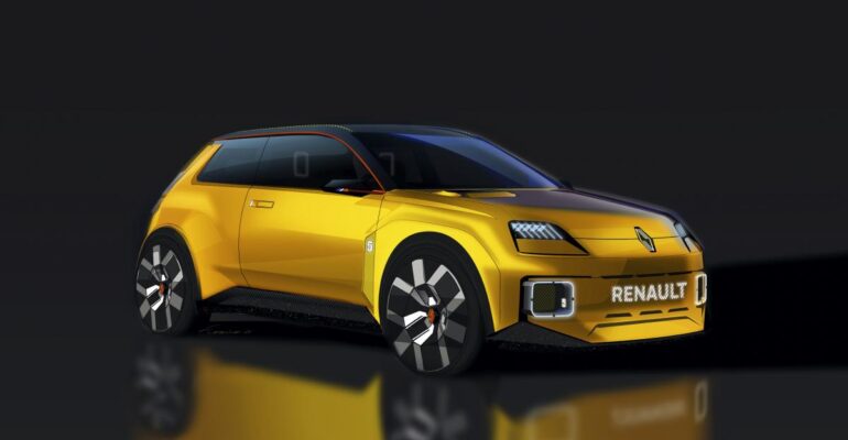 renault devoile son concept car renault 5 electrique
