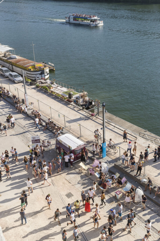 événement Haagen Dazs sur port avec un food truck HY 